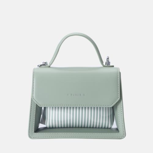 SUSEN CHRISBELLA Printed Checkered Pattern Brand Designer Custom Pu Leather Ladies Fashion bags for girls women 2022