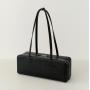 2024 korea's Style Customize High Quality Smooth PU Leather Bag Underarm Bag Trendy Shoulder bag and Small Purse For Women
