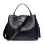 Fashion High Quality Luxury Elegant Temperament Handbag For Women Custom Logo Embossed Snake Ladies Handbags