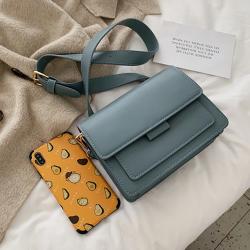 Fashion Messenger Bags Designer Handbag Wholesale Blue Leather Messenger Bag Designer Women Bags Bolsas Para Mujer
