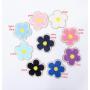 Wholesale Various Self Adhesive Customize Glitter Chenille Patches Flower Butterfly Bowknot Towelling Sticker Embroidery Patch