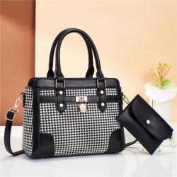 2024 Design Printed Color Contrasting Mother Bag High-capacity Women Fashion Bag Handbag Single Shoulder Diagonal Cross Bag