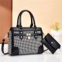 2024 Design Printed Color Contrasting Mother Bag High-capacity Women Fashion Bag Handbag Single Shoulder Diagonal Cross Bag
