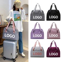 Custom spend da night bag woman designer cute overnight fitness waterproof fashion duffle weekender duffel gym sport travel bags