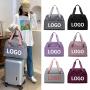 Custom spend da night bag woman designer cute overnight fitness waterproof fashion duffle weekender duffel gym sport travel bags