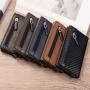 Rfid Aluminum Card Holder Case Automatic Metal Magic Pop Up Business ID Holder Unisex Bank Card Case Men