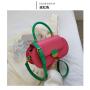 Pure Color Women Handbags Ladies Bags Pu Leather Shoulder Crossbody Bag Cross Section Square Fashion Women Bags JY220812