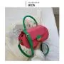 Pure Color Women Handbags Ladies Bags Pu Leather Shoulder Crossbody Bag Cross Section Square Fashion Women Bags JY220812
