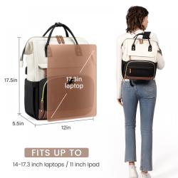 LOVEVOOK wholesale custom laptop backpack school bags with usb daily life Casual Daypack travel 15.6in women laptop computer bag