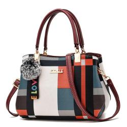 2021 New arrived leather ladies fashion latest high quality PU leather handbags for women