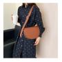 New 2023 Small Thread Zipper Bag  Fashion Hybrid Messenger Saddle Winter Shoulder Bag Tote Bag for Women's