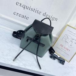 OEM and ODM 2024 new style Casual leather lady's crocodile backpack drawstring bag Sports and leisure backpack