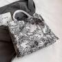 Large Capacity Tote Bag Fashion Shoulder Bag Female Instagram Mommy Bag College Class Handbag