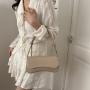 HR533 Women Underarm Bag New Fashion PU Leather Ladies Messenger Bag Wholesale Solid Color Letter Crossbody Shoulder Bag