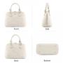 Lovevook Stylish Women's Shoulder Bags PU Leather Purse Work Office Designer Fashion Luxury Waterproof Ladies Handbags Tote Bags