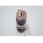 HR207 Stationery Ethnic Style Canvas Printing Simple Pen Roll Rope Bag Sketch Color Pencil Curtain Pouch Brush Pen Storage Bag