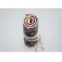 HR207 Stationery Ethnic Style Canvas Printing Simple Pen Roll Rope Bag Sketch Color Pencil Curtain Pouch Brush Pen Storage Bag