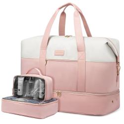 LOVEVOOK 30L Wholesale Customized Travel Duffel Bag Overnight Bags Carry on Luggage Weekender Bag for Women