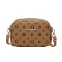 2024 Ladies Korean Chain Flax Bag Fashionable Portable Square Bag with Single Strap Wholesale for Ladies for Foreign Trade