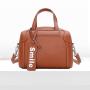 Hot Selling Cheap Metal Zipper Women Bags Cowhide Largest Handbag