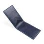 Luxury Designer Exotic Genuine Ostrich Skin Bifold Credit Card Holder Handmade Mini Card Package Business Small Card Wallet