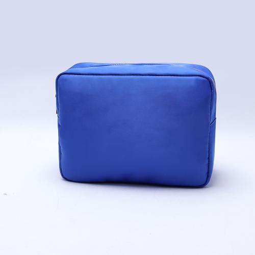 New Arrivals Royal Blue Best Nylon Professional Makeup Bag Wholesale Waterproof Travel Cosmetic Bags Women Beauty Toiletry Bag