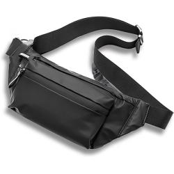 Wholesale Custom Streetwear Fanny Pack Bum Bag Waterproof Waist Belt Bag For Running Travel Hiking