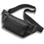 Wholesale Custom Streetwear Fanny Pack Bum Bag Waterproof Waist Belt Bag For Running Travel Hiking