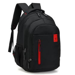 HR462 Unisex Solid Color Laptop Wholesale of New Men's Backpacks Oxford Business Letter Printing Bags Student Travel Backpacks