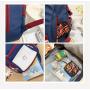 ZF349 New Schoolbag Female Junior High School Students Shoulder Bag Male Computer Backpack Nylon Breathable Waterproof Travel