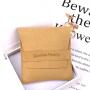 High End Emboss Microfiber Envelope Necklace Earring Storage Bag Envelope Jewelry Microfiber Dust Pouch