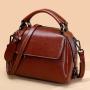 Sacs A Bandouliere Wholesale Classic New Trendy Women Retro Oil Wax Messenger Bag Genuine Leather Shoulder Bag Crossbody Handbag