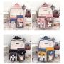 SC018 New Style School Bag for Adult Children School Student Backpack Nylon Cow Pendant Teenager Book Bag Mochilas Escolares