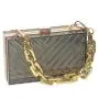 2024 Fashion Acrylic Clear Purse Cute Transparent Candy Crossbody Bag Handbag Chain Shoulder Evening Clutch Bag
