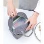 Gelory Portable Zipper Lunch Tote Bag for Women Lunch Box Insulated Lunch Container Bag