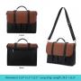 LOVEVOOK Multi-Pocket fashion Tote business handbag with Compartment, messenger bags shoulder 15.6in Briefcase Women laptop bags