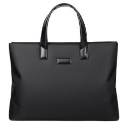 ZX036 Unisex Business Laptop Bag Polyester Laptop Tote Bag Messenger Office Briefcase Protective Computer Carrying Case Handbag
