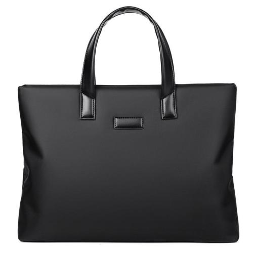 ZX036 Unisex Business Laptop Bag Polyester Laptop Tote Bag Messenger Office Briefcase Protective Computer Carrying Case Handbag