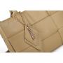 2024 elegant design ladies woven bag fashion ladies handbag new popular simple satchel