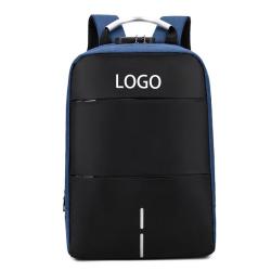 Custom Logo Daily Use Casual Travel Notebook Computer Bag 15.6-Inch Laptop Anti-Theft Travel Business Backpack For Men