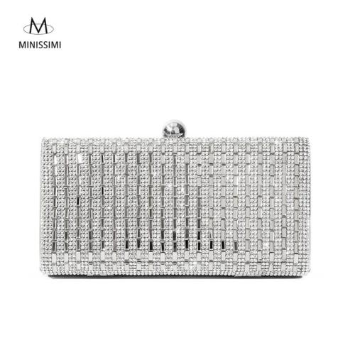 Popular Sac A Main Femme Minissimi Brand Bags Handbag Luxury Women Crossbody Bag Diamonds Evening Bag For Ladies