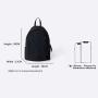 Logo 2024 Hot Wholesale Cream Student Backpack Lightweight Simple Fashion Girls Backpack Large Capacity Nylon Material Schoolbag