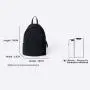 Logo 2024 Hot Wholesale Cream Student Backpack Lightweight Simple Fashion Girls Backpack Large Capacity Nylon Material Schoolbag