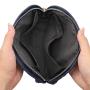 Factory Direct Sales Zipper Pouch Bag Canvas Small Cosmetic Bags Double Layer Cosmetic Bag