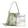 Hot 2024 new gradient PU leather handbag high texture Single Shoulder Messenger women's bag high fashion bags