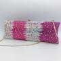 New Hot Sale Ladies Fancy Evening Purse Rhinestones Crystal Purse Evening Clutch Handbag Wedding Bags Party Bags