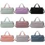 ZWY142 Oxford Duffel Bag Shoe Bag Suitcase Custom Outdoor Luggage & Travel Bags Large Capacity Sport High Quality Pink Traveling