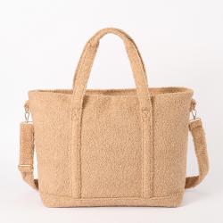Keymay Stock No MOQ M L Cream Winter Autumn Women's Custom Handbags Women Handbag Ladies Handbags