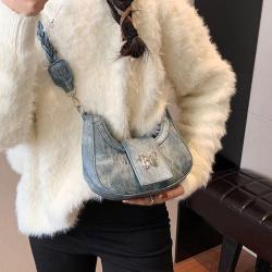 2024 New Casual Korean Fashion Chain Minimalist Shoulder Bag Women's Bag sac tendance 2024 carteras para mujer