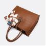 2024 Luxury Crocodile Handbags Fashion Women Handbag With Removable Strap Scarf Design